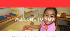 Desktop Screenshot of madisonmontessorinj.org